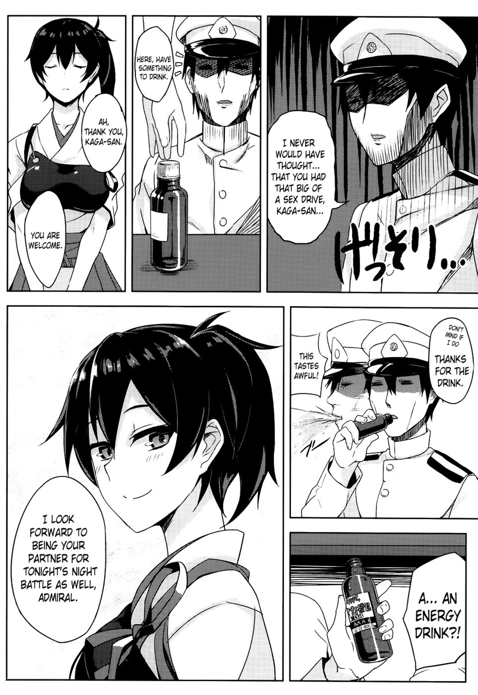 Hentai Manga Comic-Secretary Ship - Kaga's Worries-Read-21